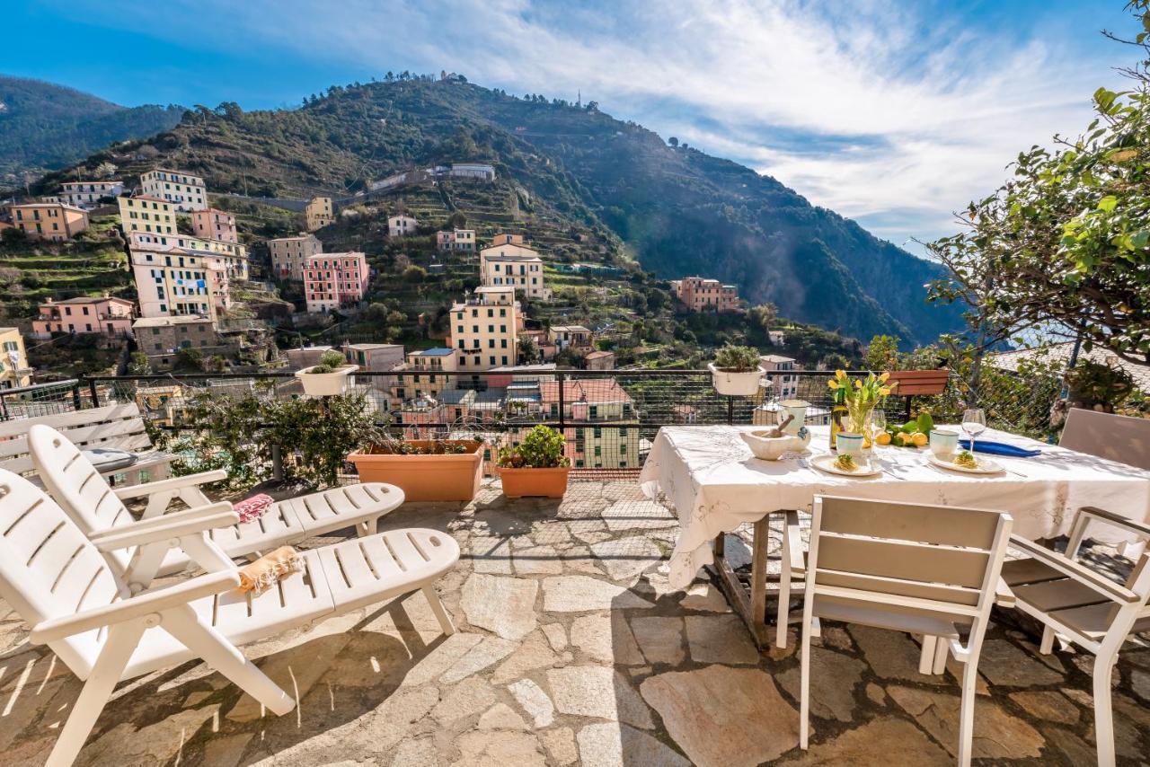 Villino Caterina House: Big Terrace Seaview Lejlighed Riomaggiore Eksteriør billede